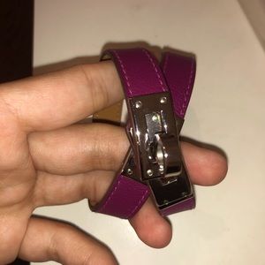 Kelly double tour Hermes bracelet.